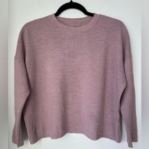 Pink sweater top women
